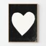 Black Heart Print, thumbnail 5 of 5