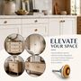 Minimalist Circle Ceramic Cabinet Knob, thumbnail 4 of 9