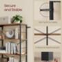 Industrial Bookshelf Shelving Unit Storage Shelf, thumbnail 6 of 8
