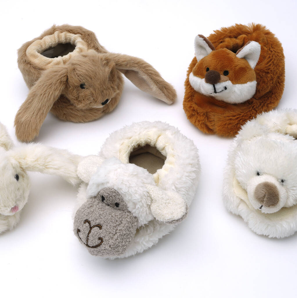 personalised baby slippers