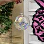 Large Iridescent Glass Bauble, thumbnail 5 of 5