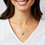 Rose Gold Strawberry Sterling Silver Necklace, thumbnail 1 of 8