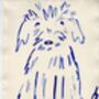 Personalised Pet Dog Portrait Print Gift, thumbnail 5 of 8