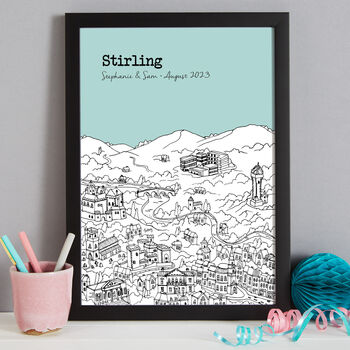 Personalised Stirling Print, 2 of 9