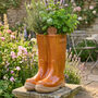 Personalised Large Welly Boots Plant Pot Gift, thumbnail 6 of 12