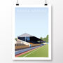 Oxford United Manor Ground Poster, thumbnail 2 of 8