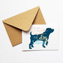 Thank You Pet Sitting Dog Card, thumbnail 1 of 2