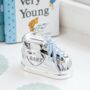 Personalised Silver Plated Babies Bootie, thumbnail 3 of 3