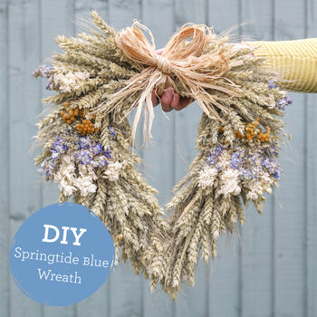 Create Your Own Dried Flower Heart Wreath, 6 of 12