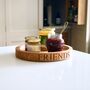 Personalised Wooden Round Storage Tray, thumbnail 1 of 6