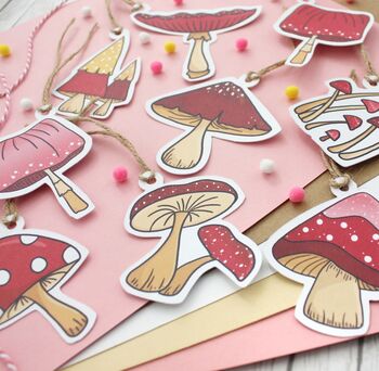 Fairytale Magical Mushrooms Gift Tags, Large, 9 of 9