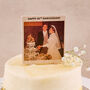 Personalised Anniversary Cake Topper With Photo, thumbnail 2 of 2