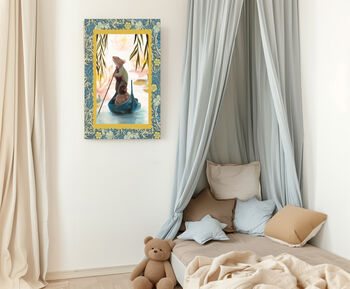 Wind In The Willows Down The River Art Print, 2 of 3