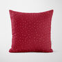 Personalised Red Gingerbread House Cushion, thumbnail 5 of 7