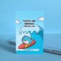 Whale Enamel Pin | Cute Pin Badges, thumbnail 4 of 5