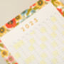 2025 Garden Bloom Wall Planner, Calendar, thumbnail 2 of 6