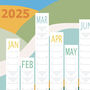 2025 Wall Year Planner Land Design, thumbnail 2 of 3