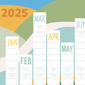 2025 Wall Year Planner Land Design, 2 of 3