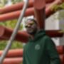Embroidered Outline From Photo Unisex Hoodie, thumbnail 11 of 12