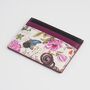 Floral Engravings Card Holder, thumbnail 2 of 3