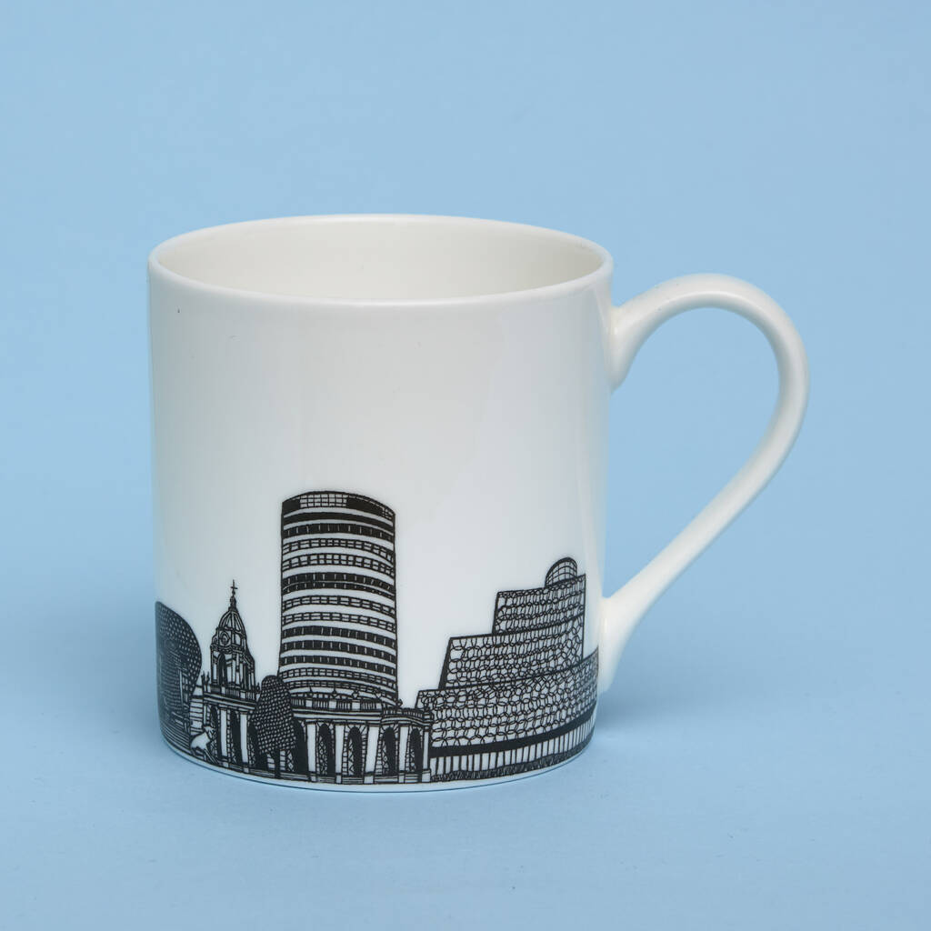 Birmingham Skyline Mug By Cecily Vessey | notonthehighstreet.com