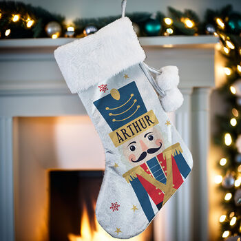 Personalised Nutcracker Christmas Stocking, 3 of 4
