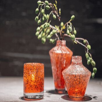 Vase And Diffuser Gheata Blue Bubbles, 2 of 6