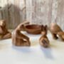 Yoga Bunny Rabbit Statue 13cm Pilates Gift Home Decor, thumbnail 4 of 10