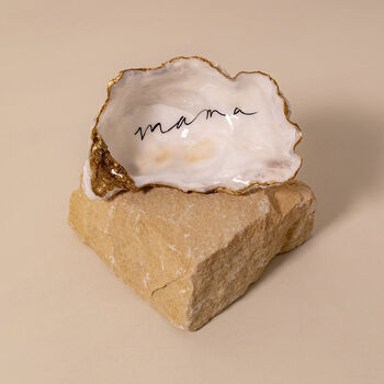 Hand Lettered 'Mama' Shell Trinket Dish, 2 of 3