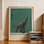 Brachiosaurus | Dinosaur Art Print, thumbnail 3 of 8