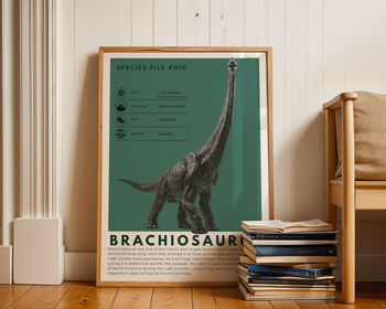 Brachiosaurus | Dinosaur Art Print, 3 of 8