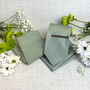 Wild Sage Pin Dots Wedding Tie Set, thumbnail 1 of 6