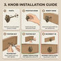 Regal Lion Head Brass Cabinet Knob, thumbnail 3 of 8