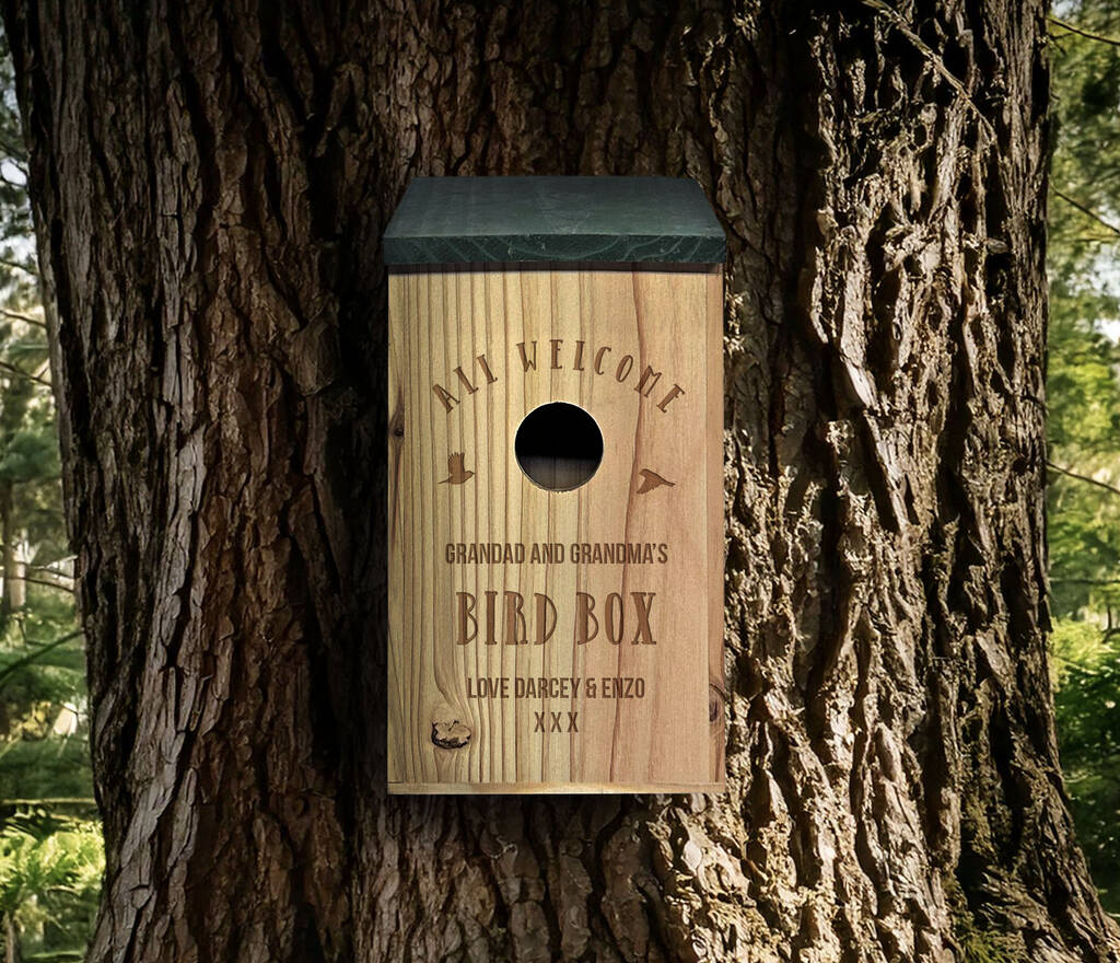 Personalised Bird Box, 1 of 6
