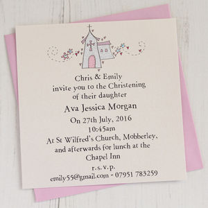 personalised party invitations