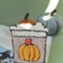 Spooky Halloween Punch Needle Mug Rugs, thumbnail 9 of 9