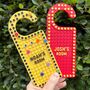 Personalised Lego Compatible Door Hanger, thumbnail 1 of 6