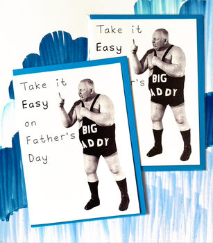 Take It Easy Retro Father's Day Card, 3 of 3