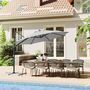 Garden Parasol Umbrella Three Meter Outdoor 360° Swivel, thumbnail 3 of 12