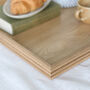 Reeded Wooden Decorative Tray, thumbnail 6 of 8