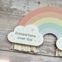 Rainbow Wall Plaque | Nursery Wall Decor | New Baby Gift, thumbnail 2 of 8