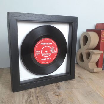 Father's Day Framed Vinyl Record Song, 3 of 12