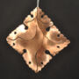 Copper Gothic Leaf Christmas Tree Ornament, thumbnail 1 of 2