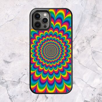 Psychedelic Trippy iPhone Case, 3 of 5