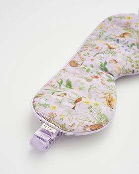 Meadow Creature Lilac Sleep Mask, 4 of 5