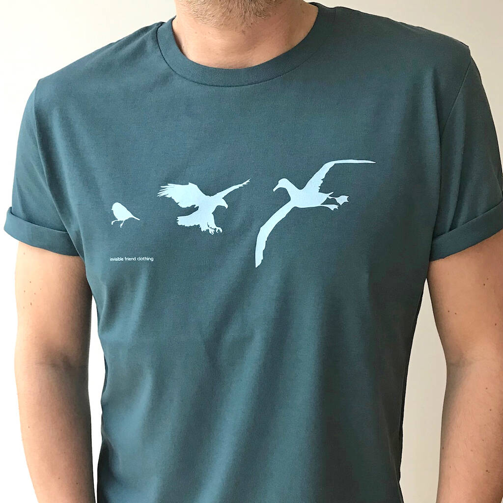 Birdie, Eagle And Albatross Golf Organic T Shirt, 1 of 7