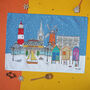 Norfolk Christmas Tea Towel, thumbnail 1 of 3