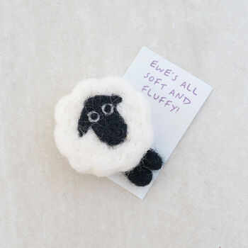 Wool Felt Sheep Gift In A Matchbox, 5 of 6