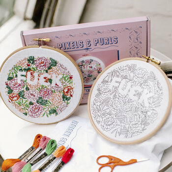 Subversive Floral Sweary Embroidery Kit, 3 of 5