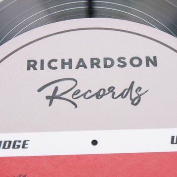 Personalised Vinyl Record Slipmat, 7 of 7